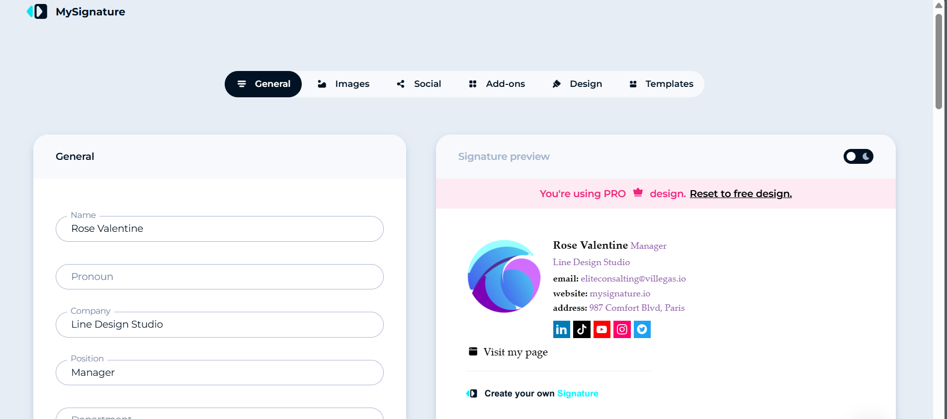 Free signature font generator
