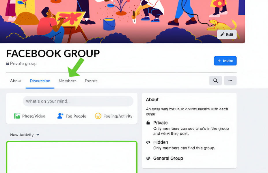 Facebook csoport marketingért