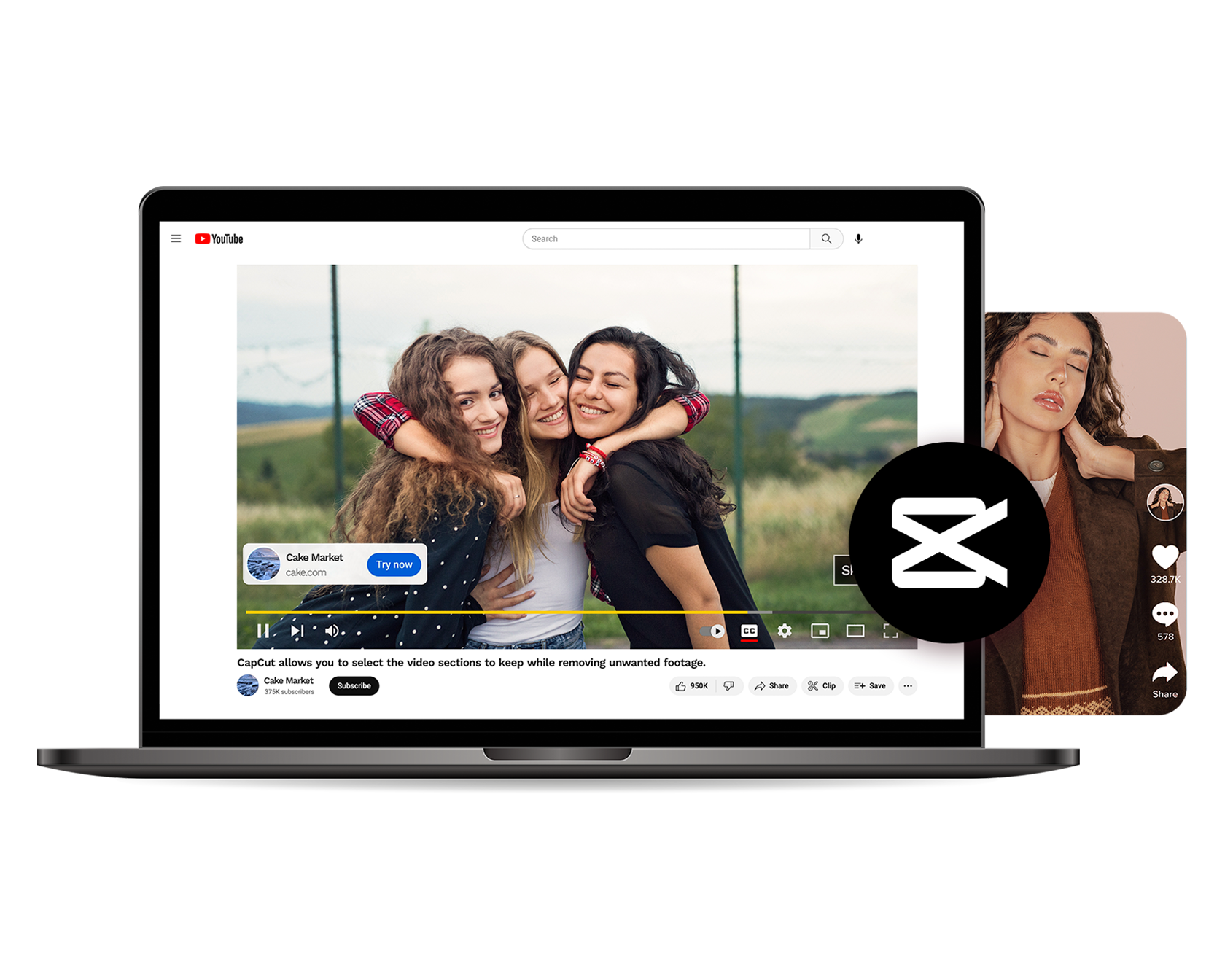 Популярные социальные медиа Video Maker