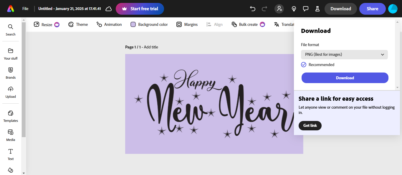 Descărcați-vă designul