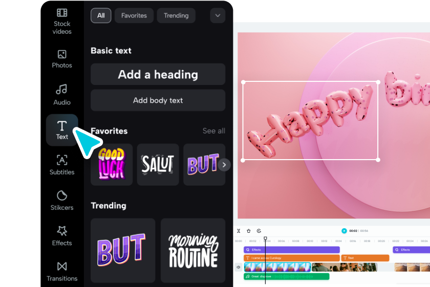 Editar imágenes de video