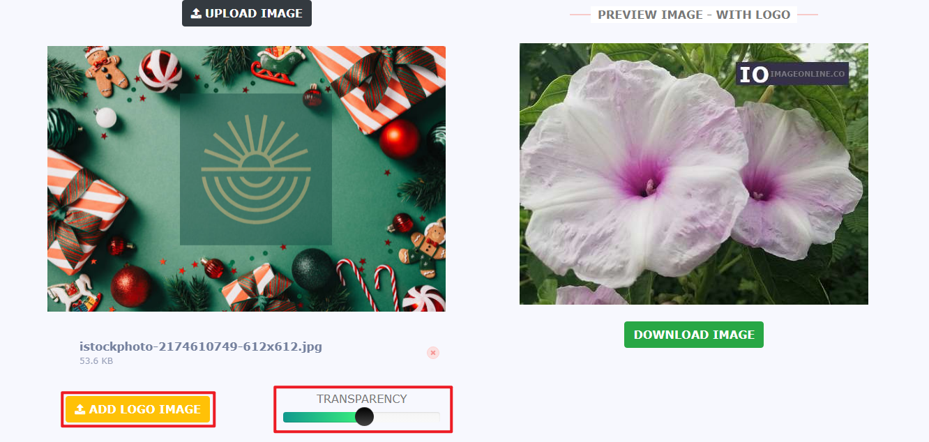 dodaj logo do obrazu online za darmo