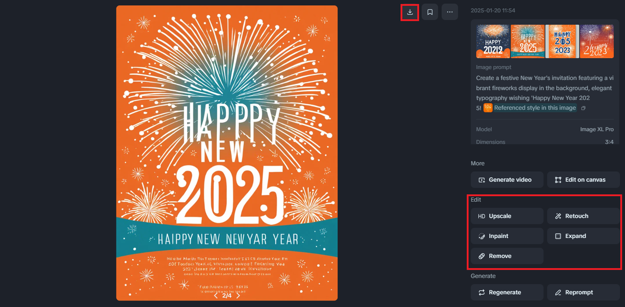 下載您的新年賀卡設計