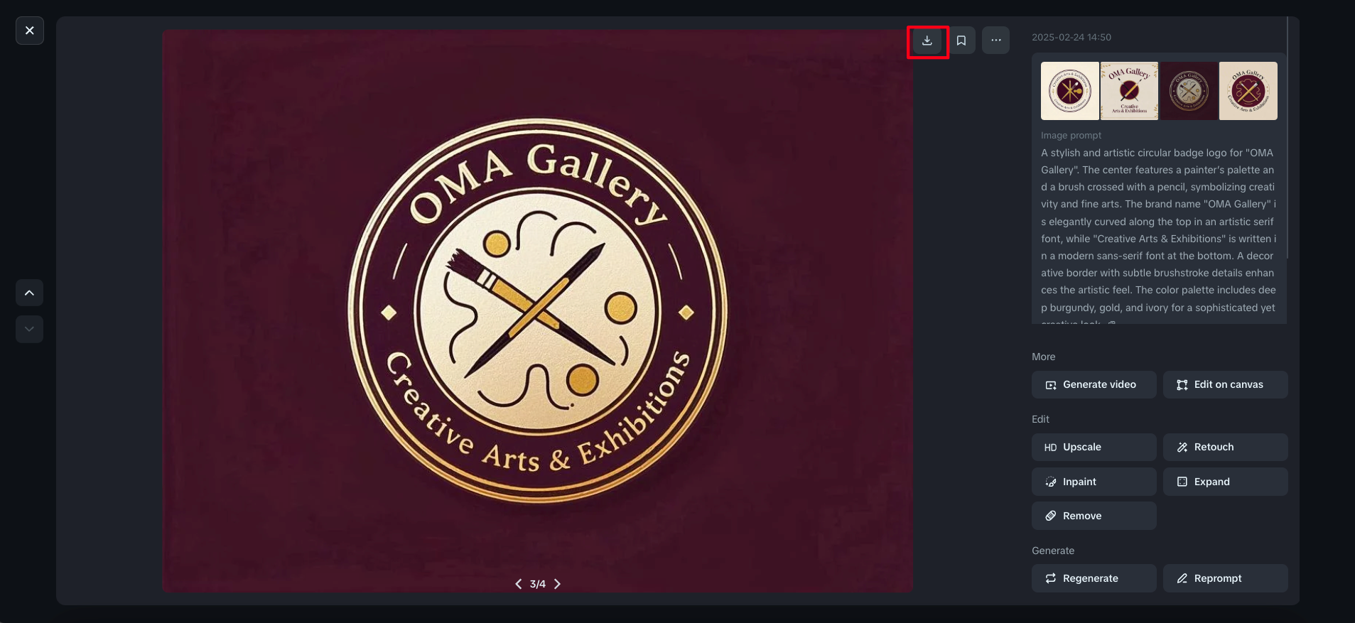 anpassad logotyp märke