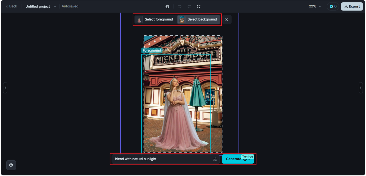 Ajuste las opciones de mezcla