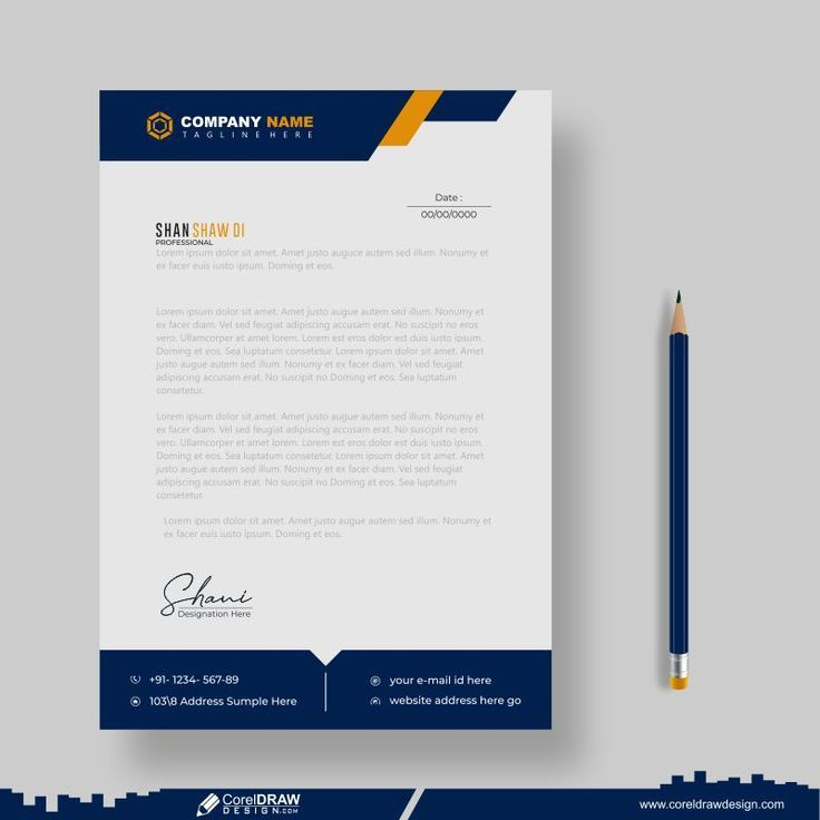 Educational letterhead