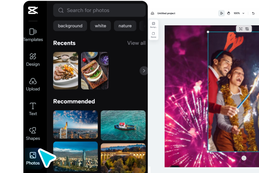 Customize the layout