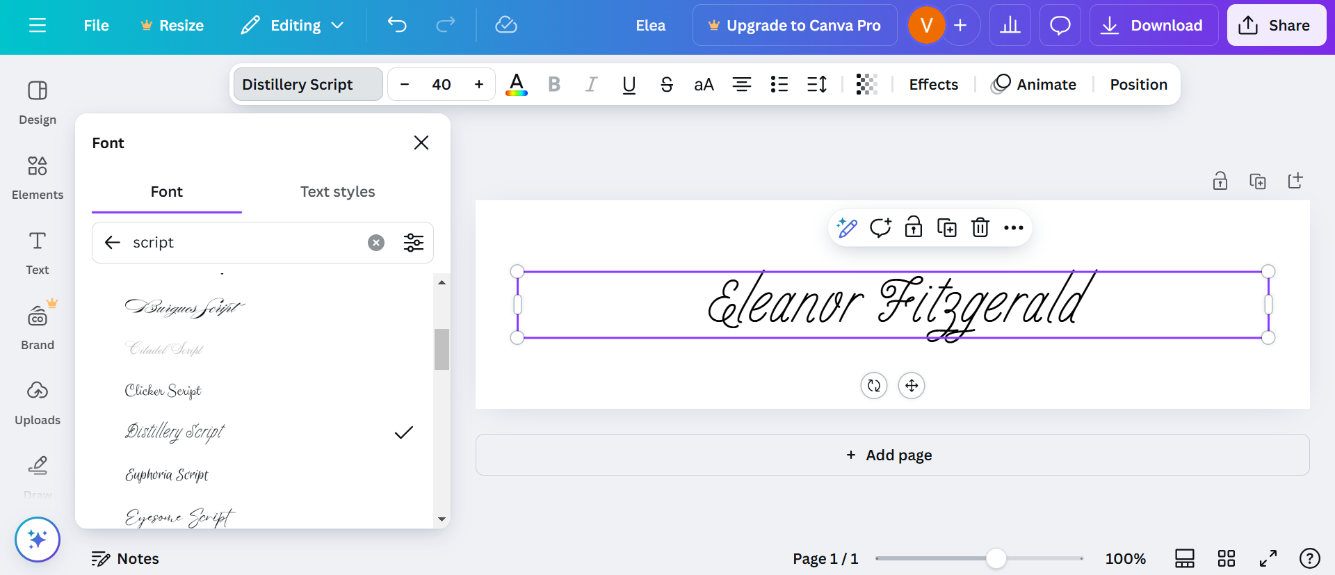 Canva signature maker