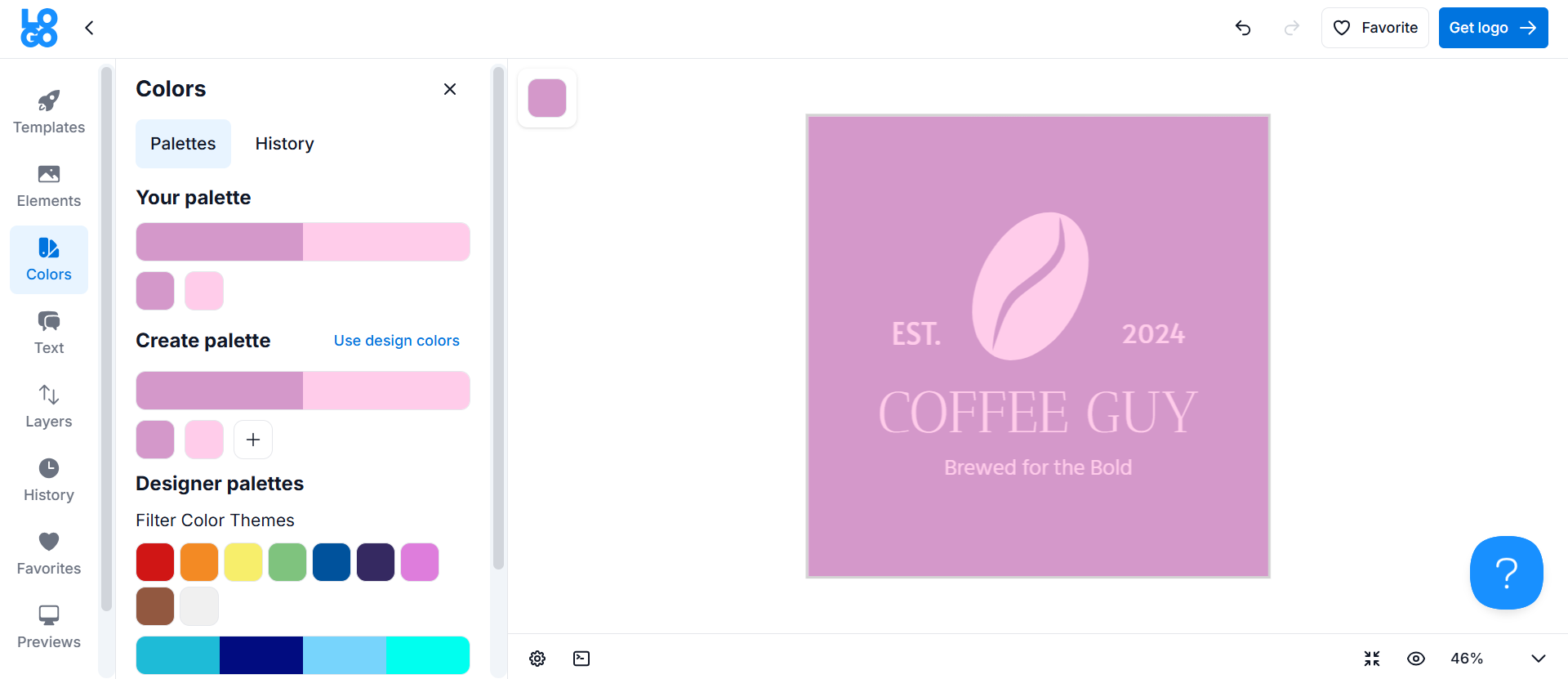 skapa en märkeslogotyp