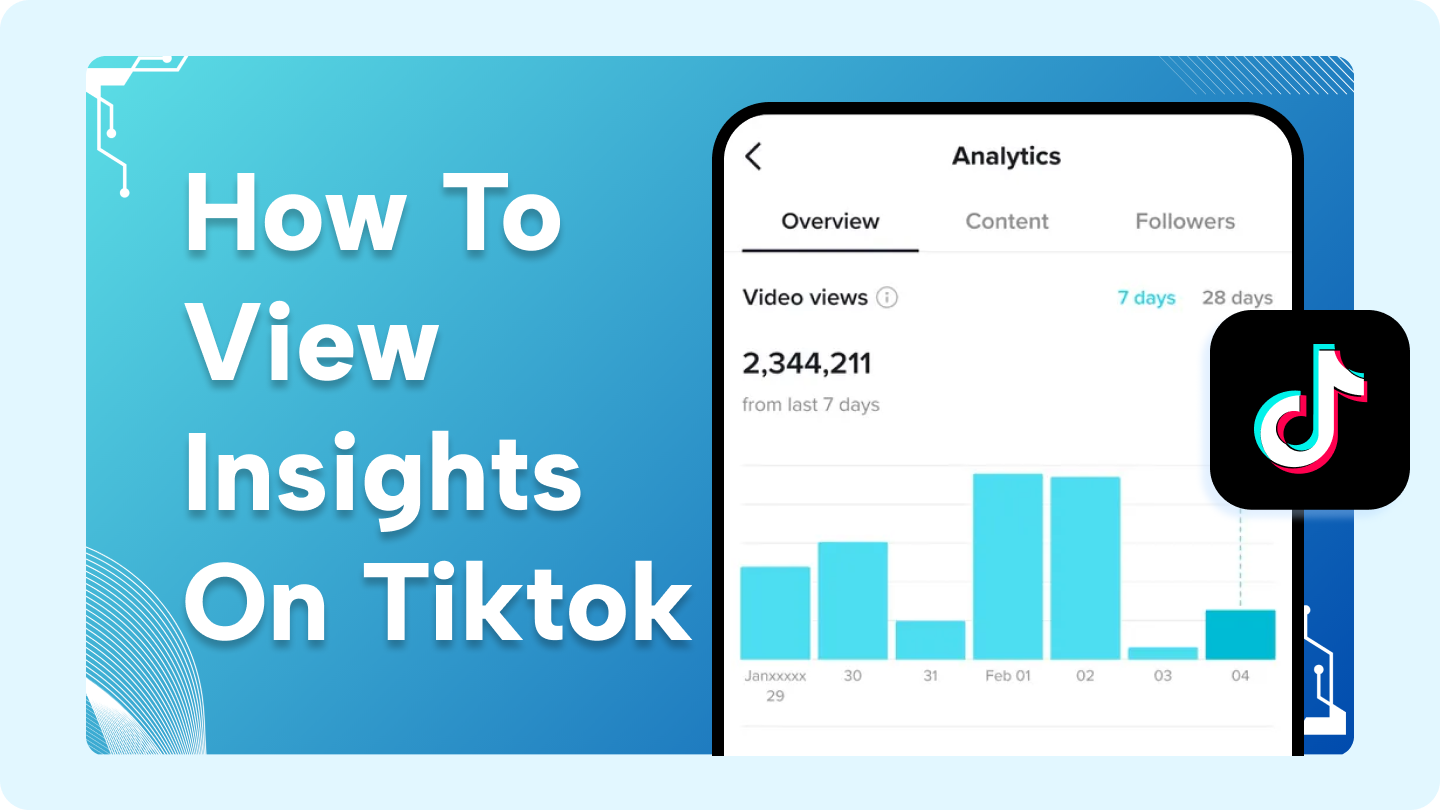 how to see insights on tiktok