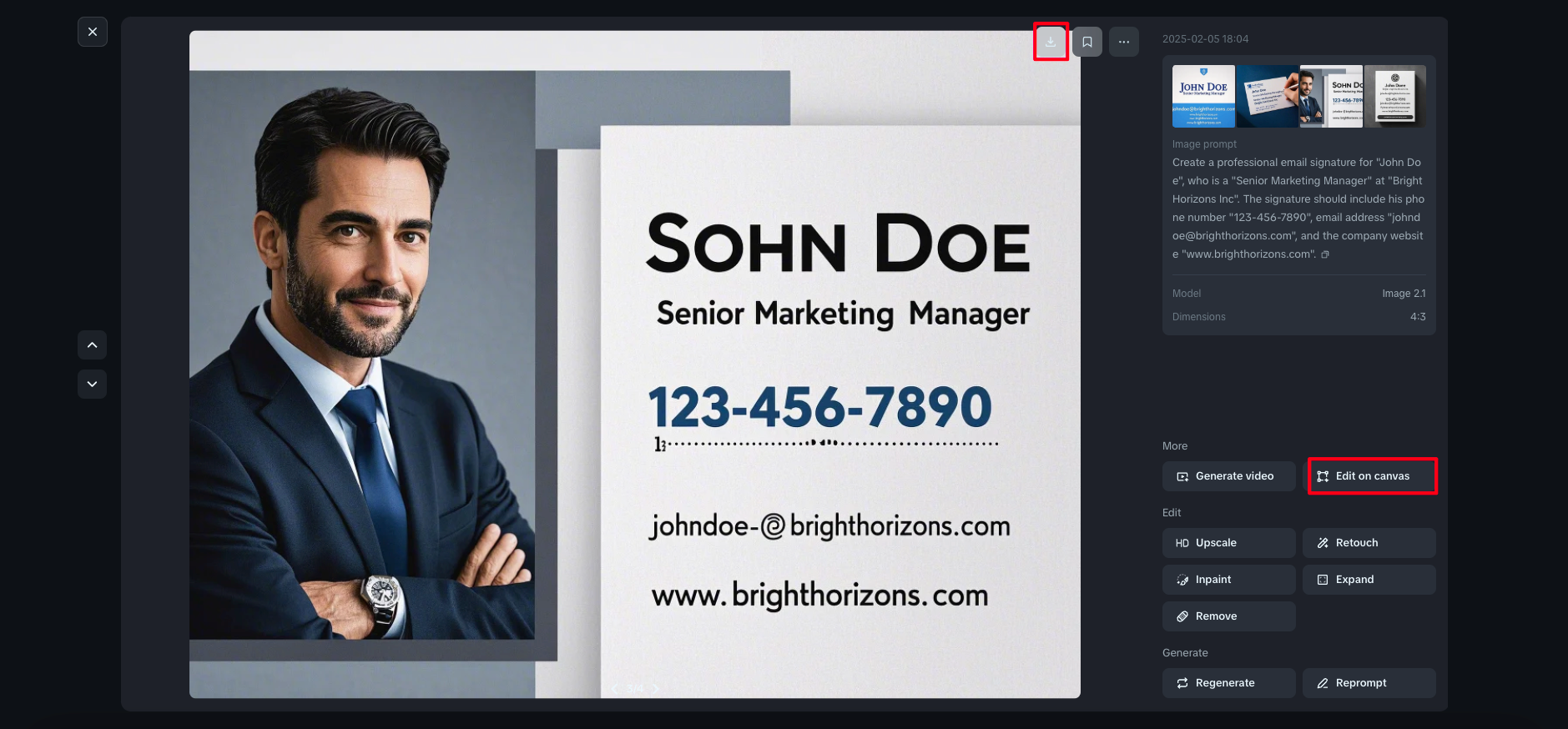 Laden Sie Ihre E-Mail-Signatur herunter