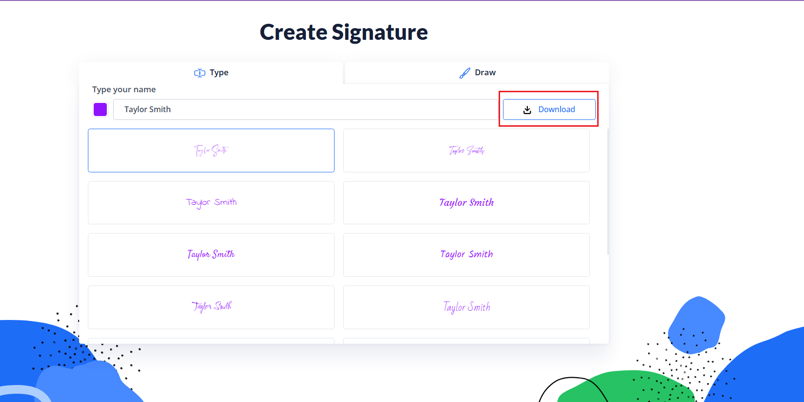 bagaimana anda mencipta tandatangan e