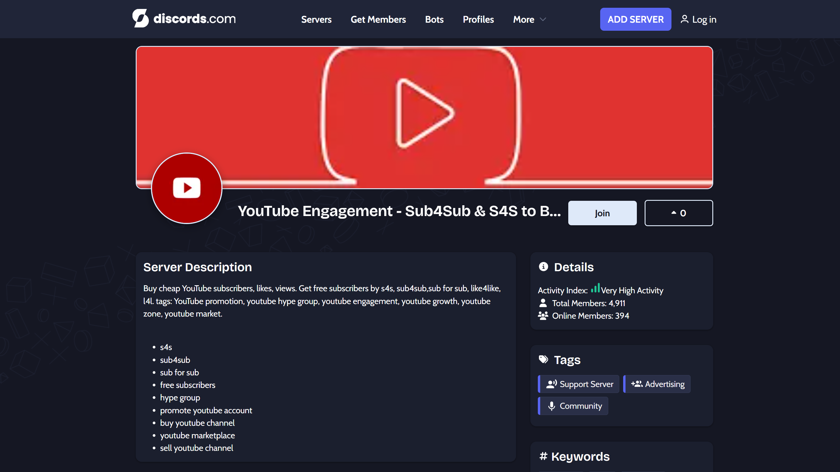 H A M X I - best server of Discord to promote YouTube channel