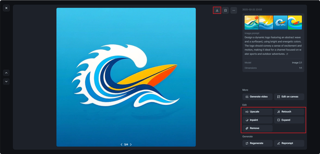 Download your logo image