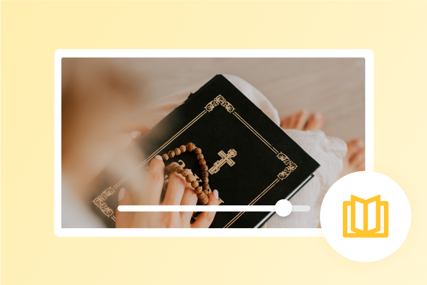 Haz videos de estudio bíblico