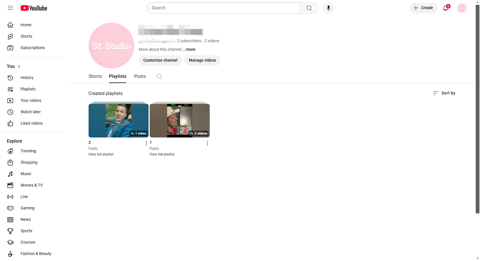 Create playlists for better engagement