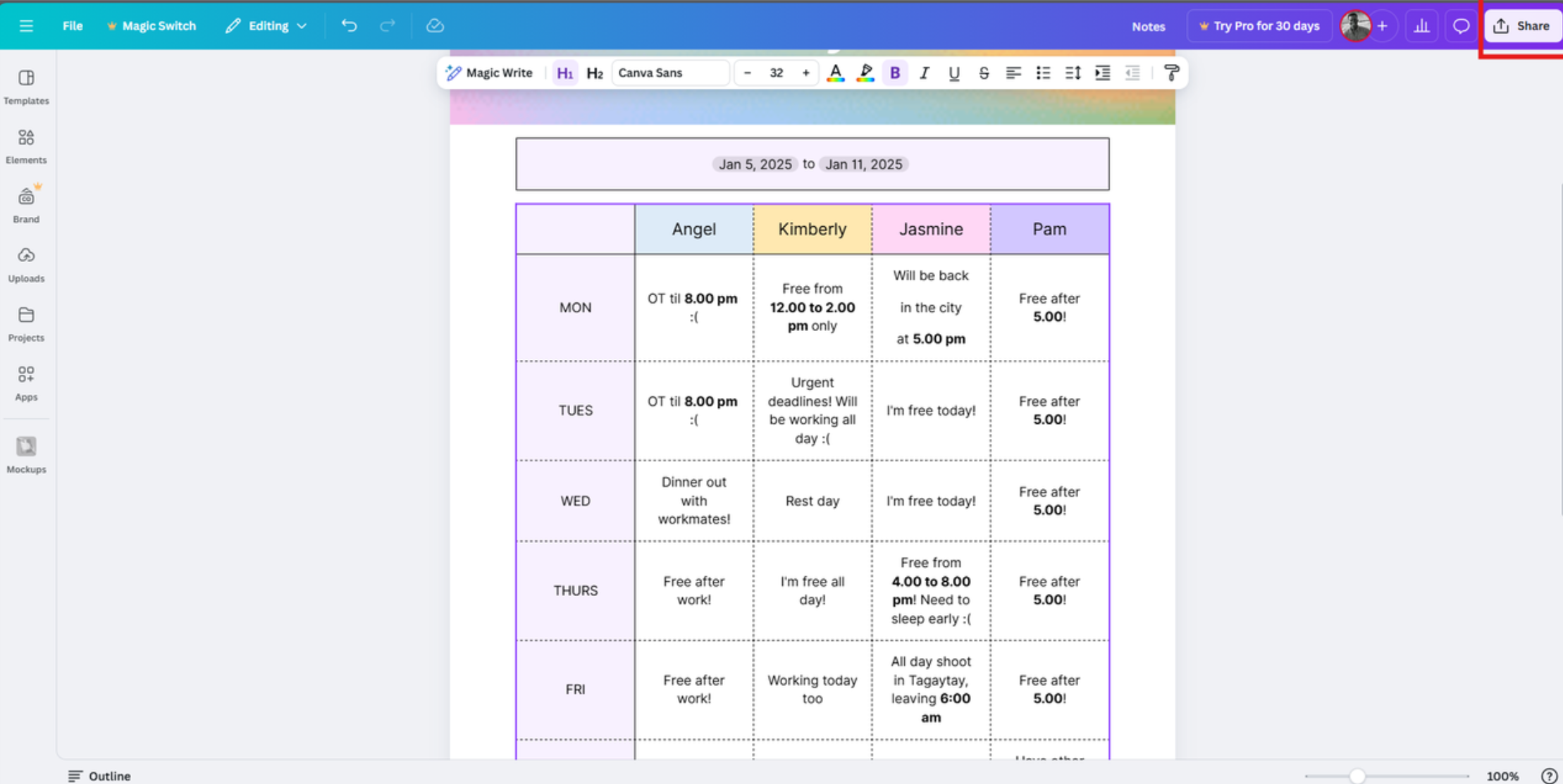 Cómo crear una lista de tareas pendientes con Canva