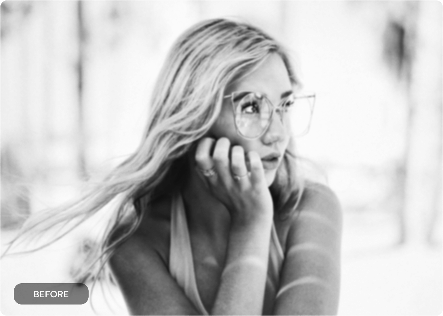 Old photo retouching