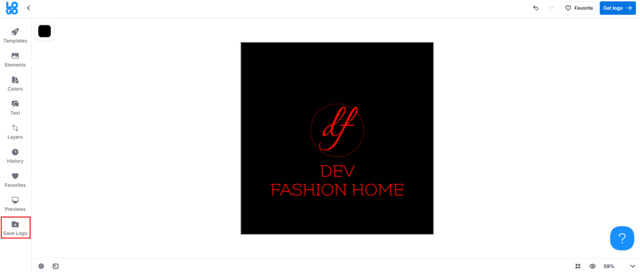 anpassad logotyp märke