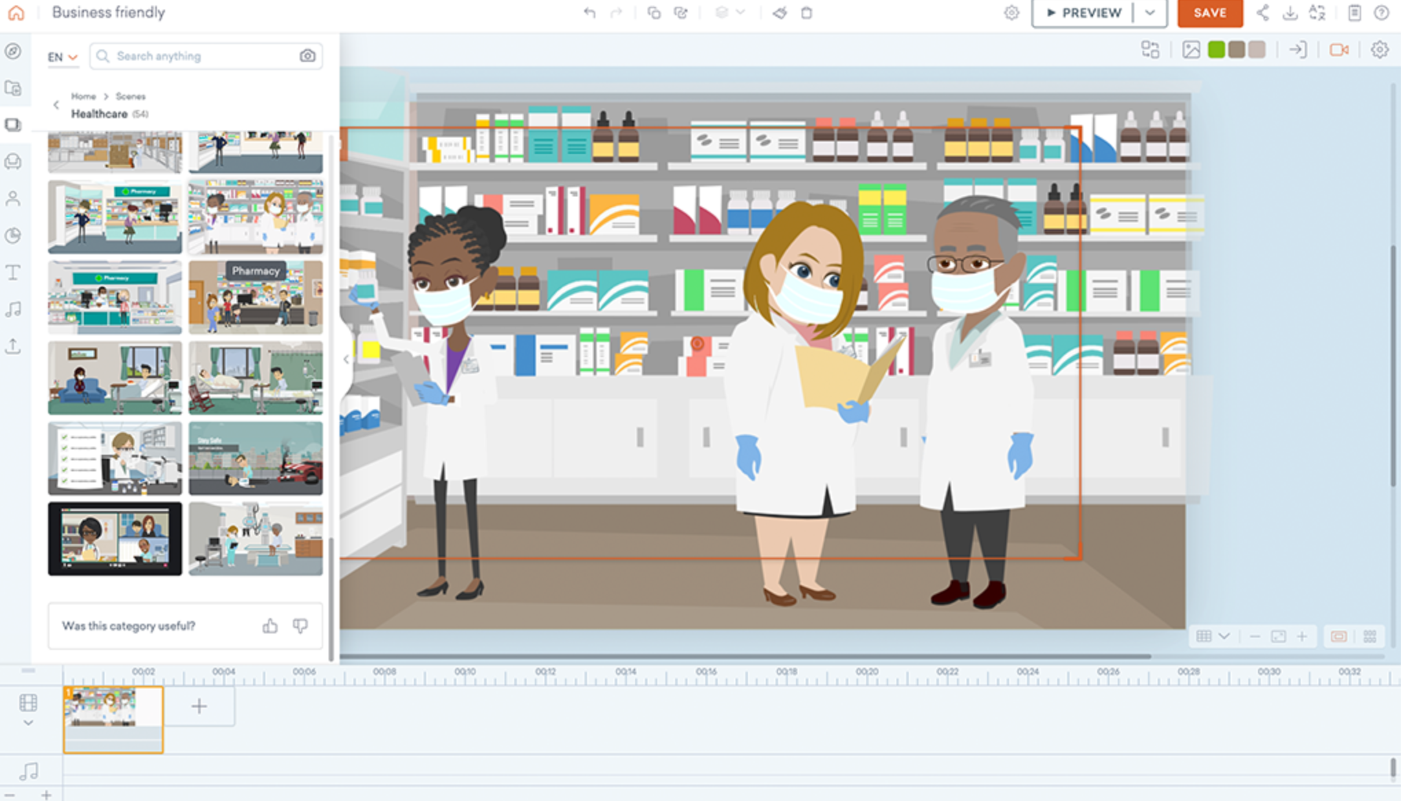 Vyond, an online 3D animation explainer tool