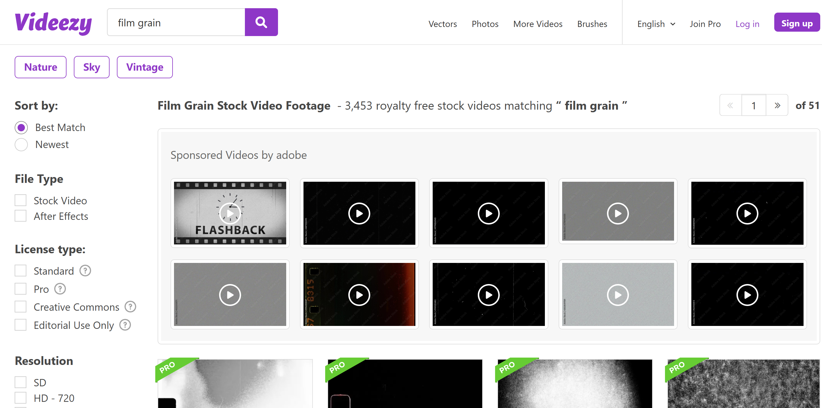 5 καλύτερες ιστοσελίδες για να κατεβάσετε την επικάλυψη πλαισίων ταινιών: Videezy