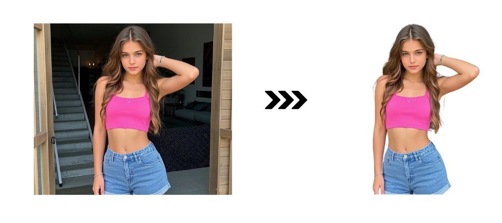 One-click background remover