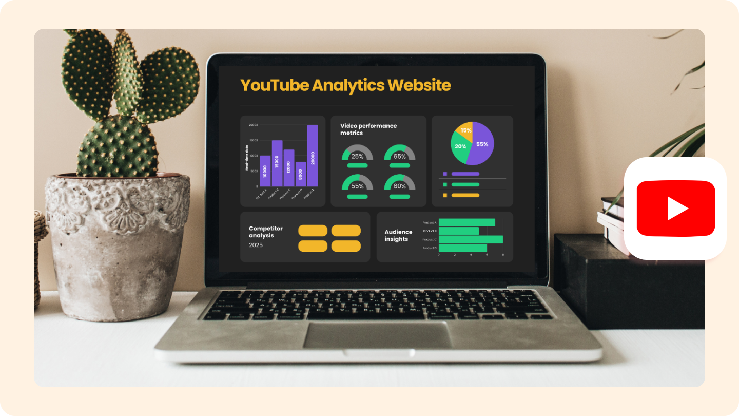 YouTube analytics site