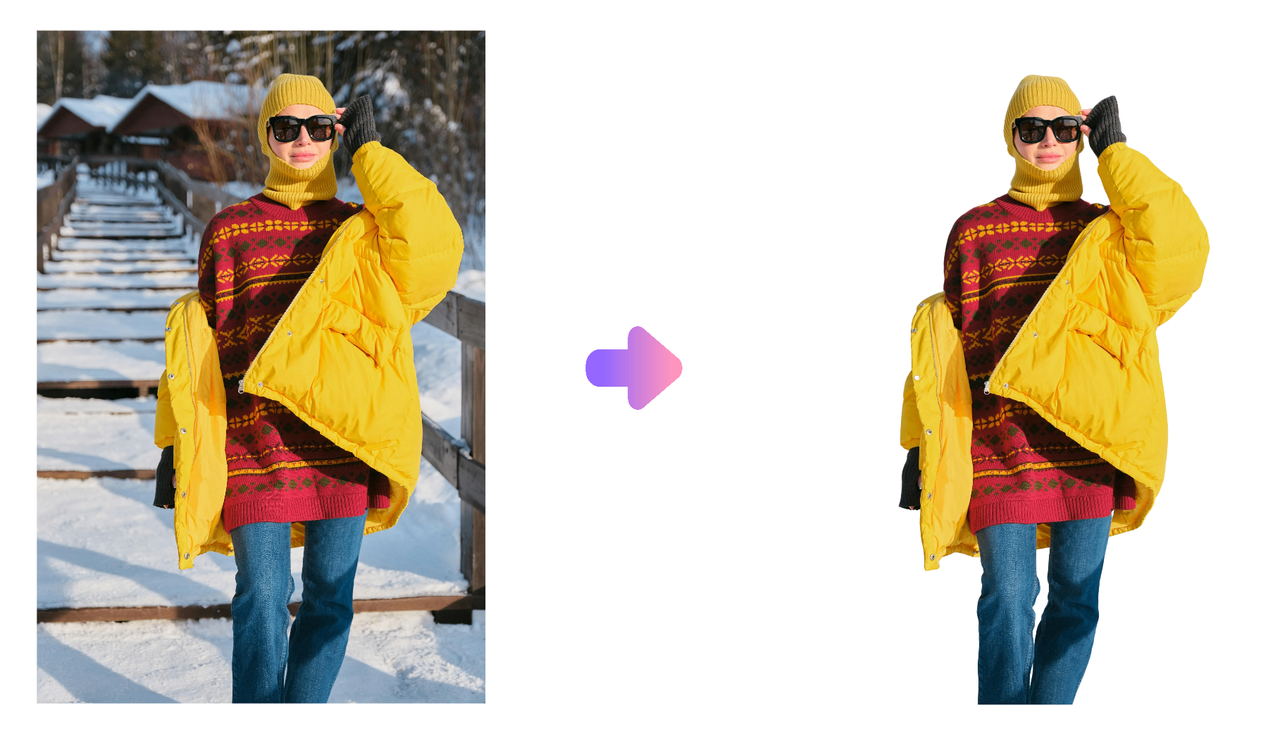 Supprimeur d'arrière-plan Dreamina