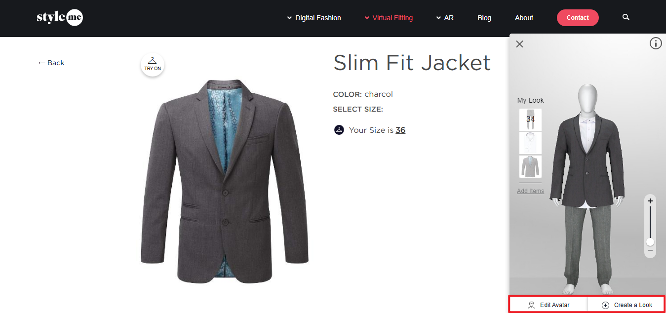 Mặc áo blazer lên ảnh trực tuyến miễn phí