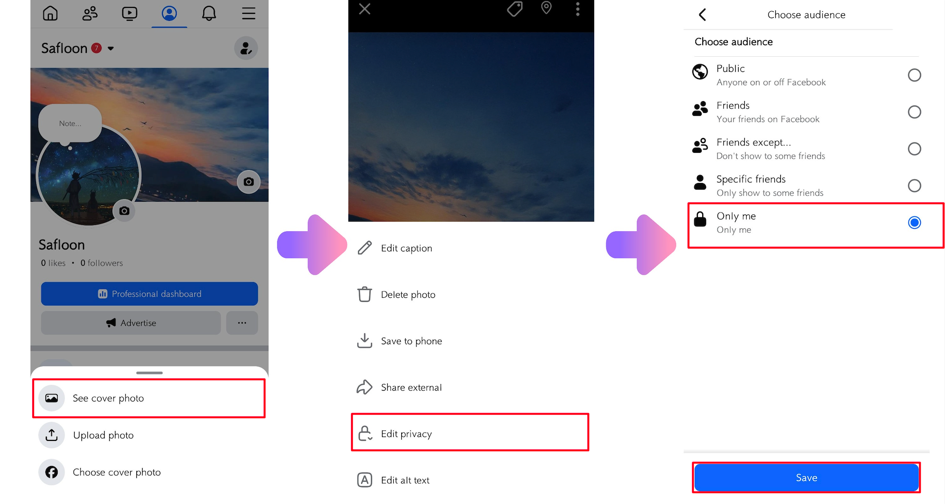 Cara menjadikan foto muka depan Facebook peribadi