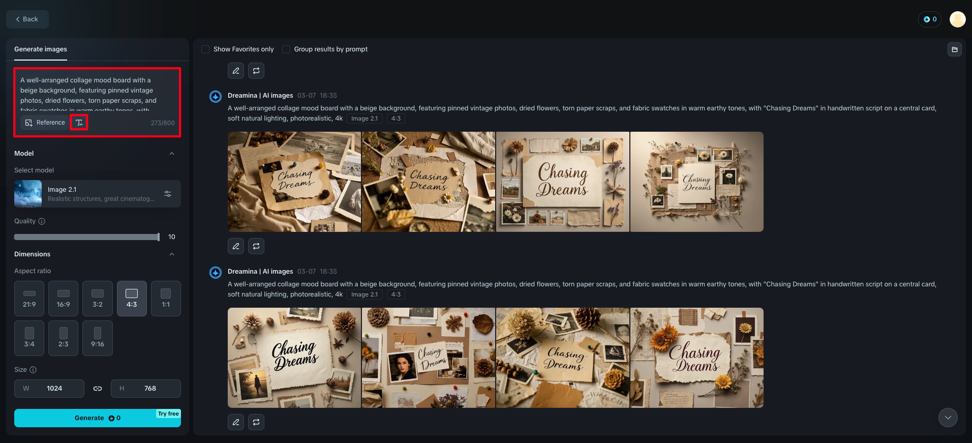 ¿Cómo se hacen las indicaciones de un moodboard?