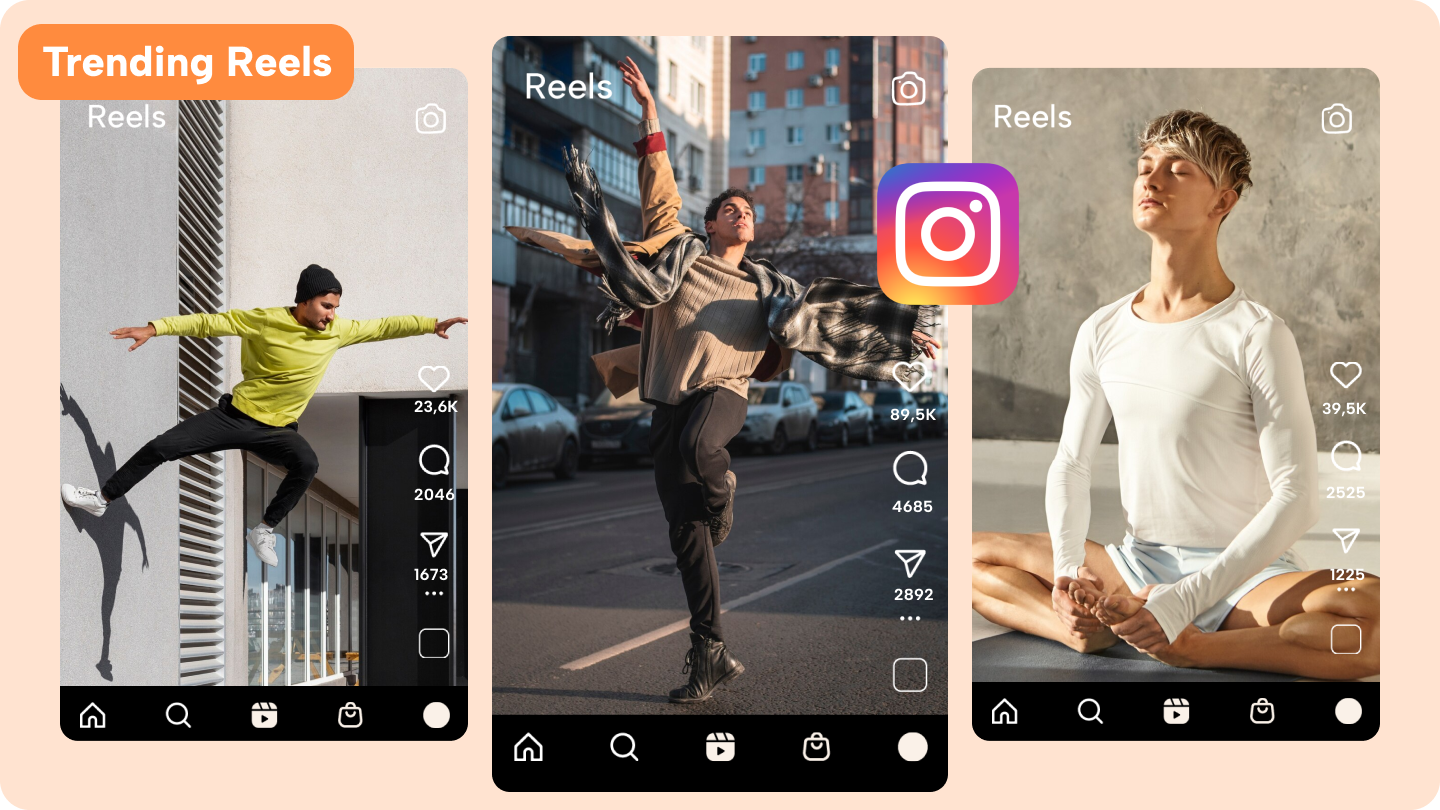 hur man gör trendiga Reels på instagram