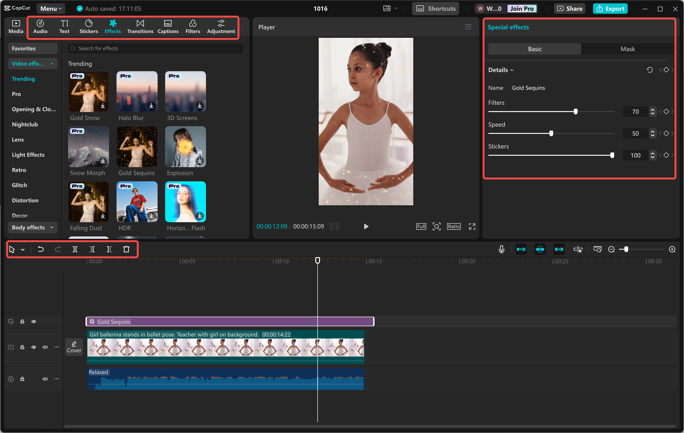 Showing how to make a short for a YouTube channel in the CapCut desktop video editor