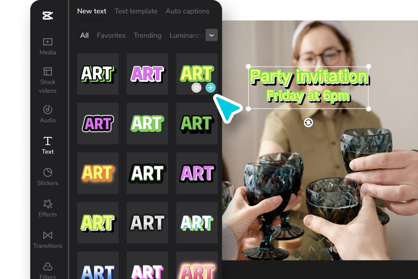 Videó kivágása és sebesség beállítása