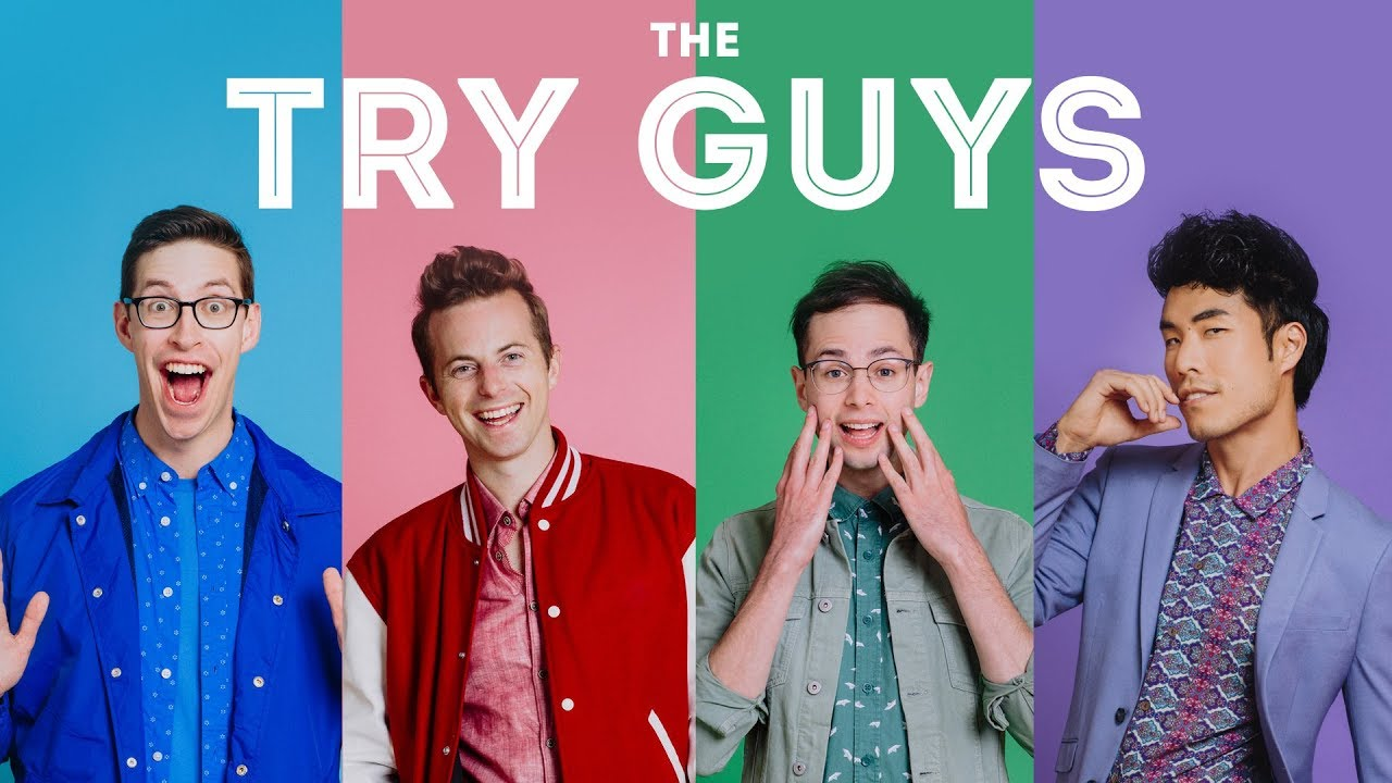The Try Guys, de beste makers van Shorts, vermaken zich met grappige uitdagingen Shorts