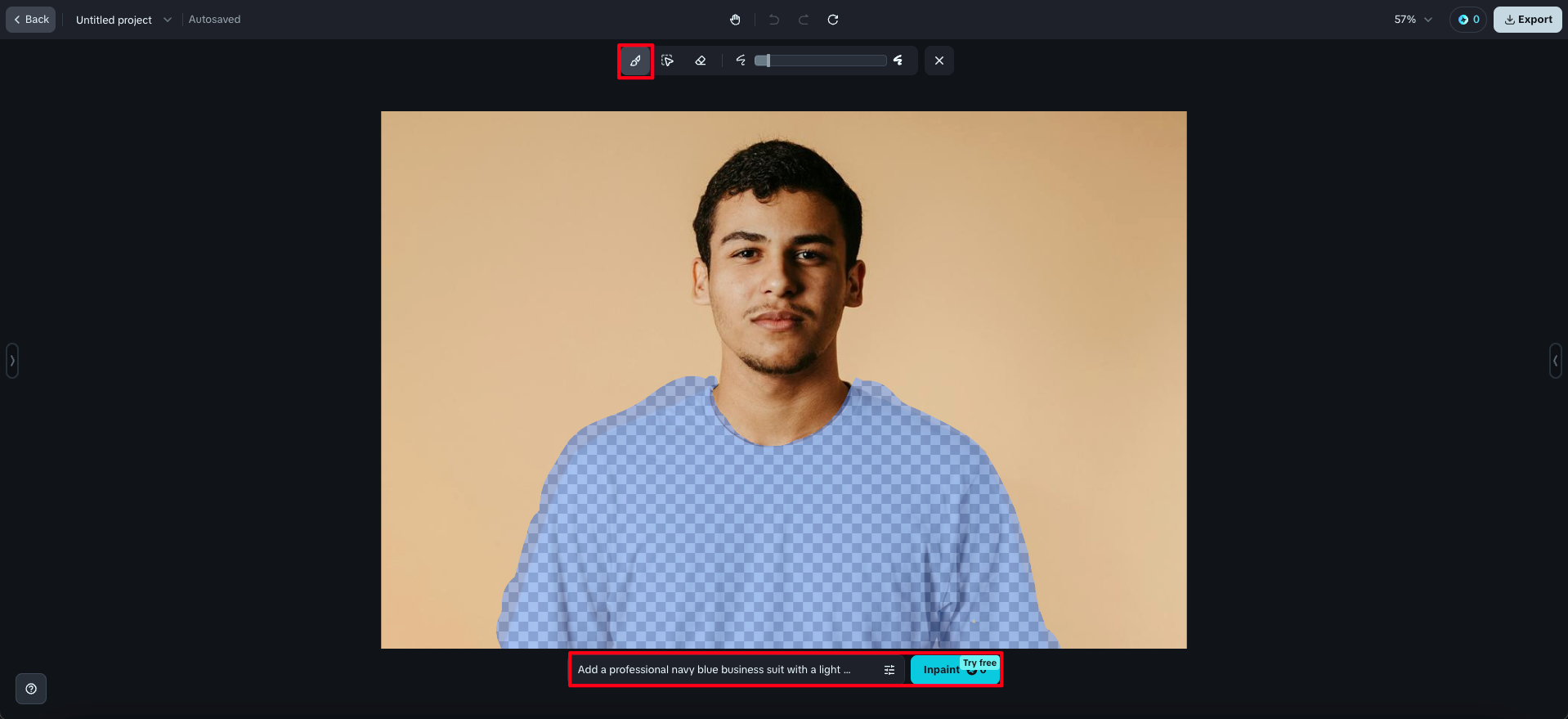 thêm quần áo vào ảnh trực tuyến miễn phí với AI