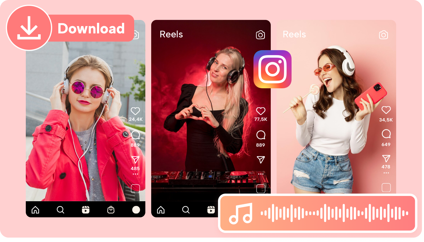 Wie man Instagram Reels mit Musik herunterlädt