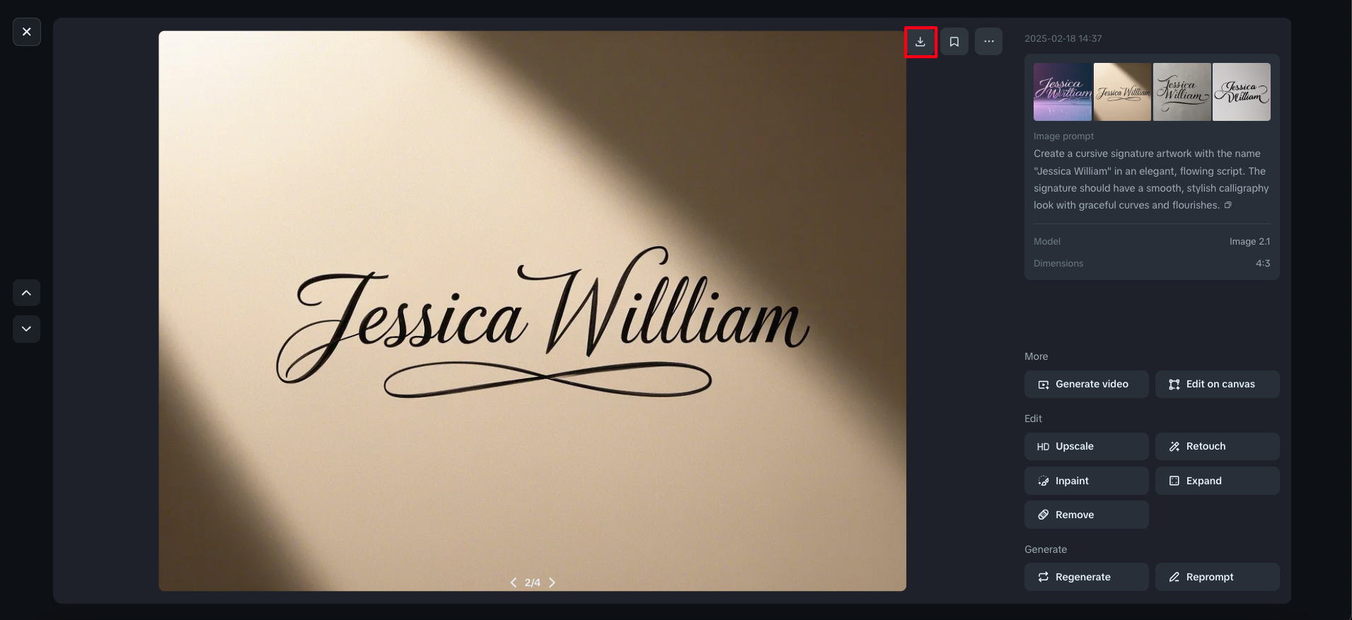 image signature maker