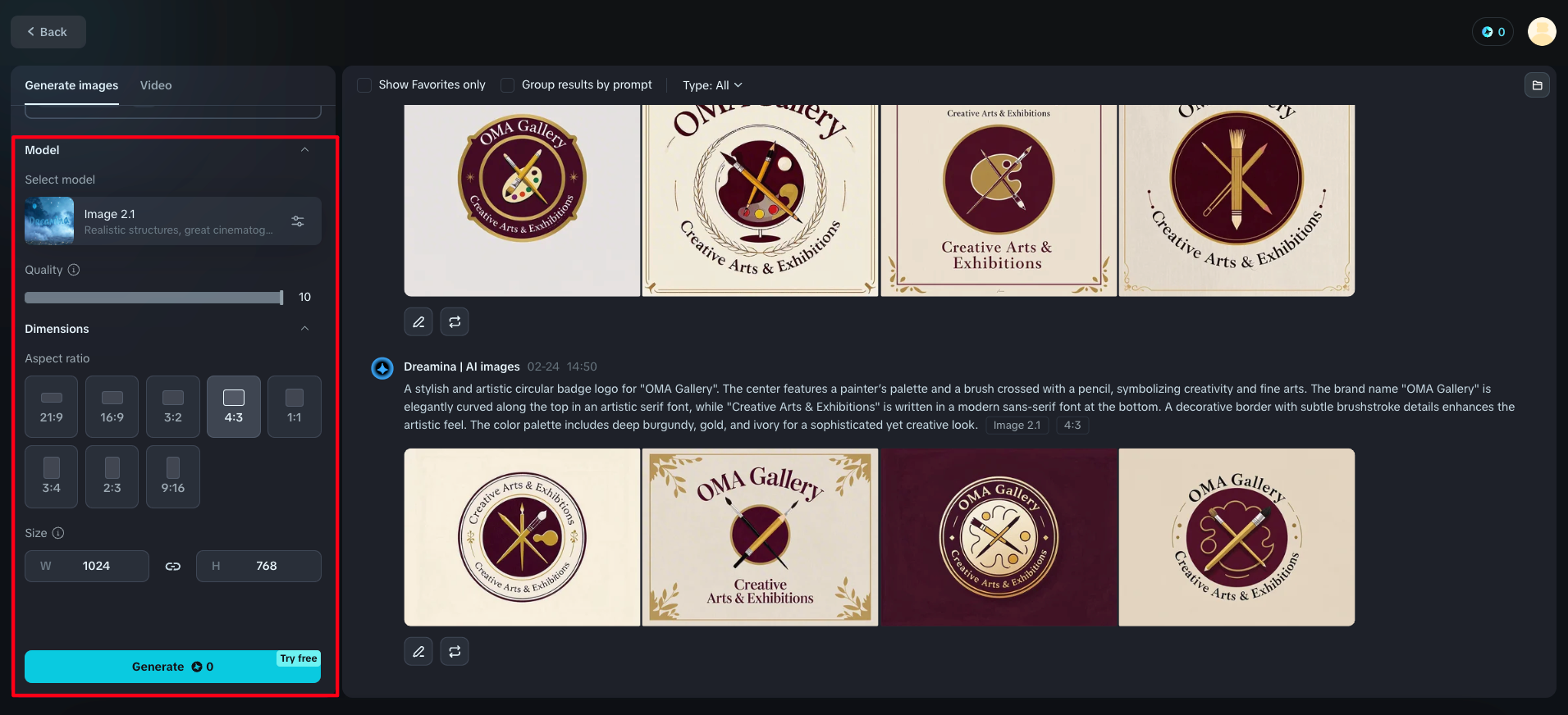 badge logotyp design gratis