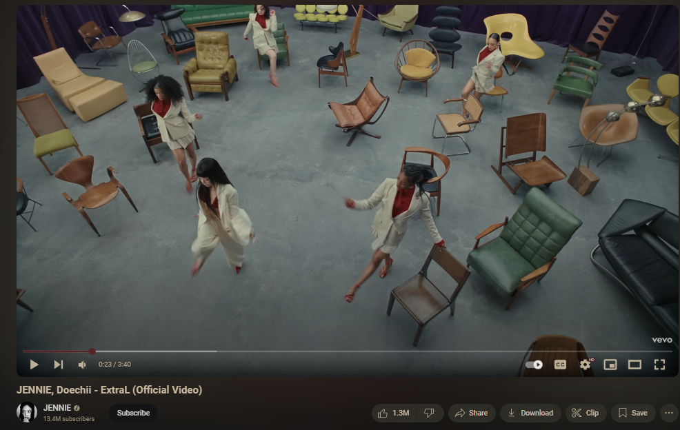JENNIE, Doechii - ExtraL (Official Video)