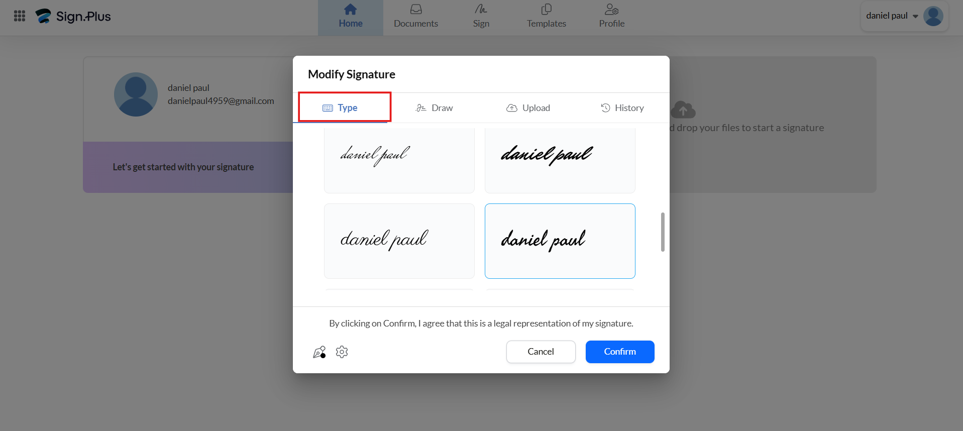 เลือกจากแนวคิดลายเซ็นชื่อที่แตกต่างกัน