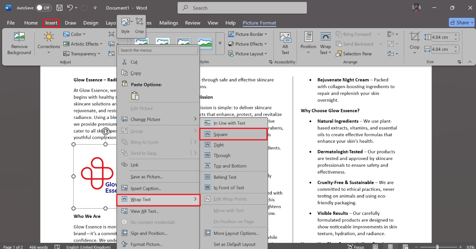 how to make pamphlet on ms word