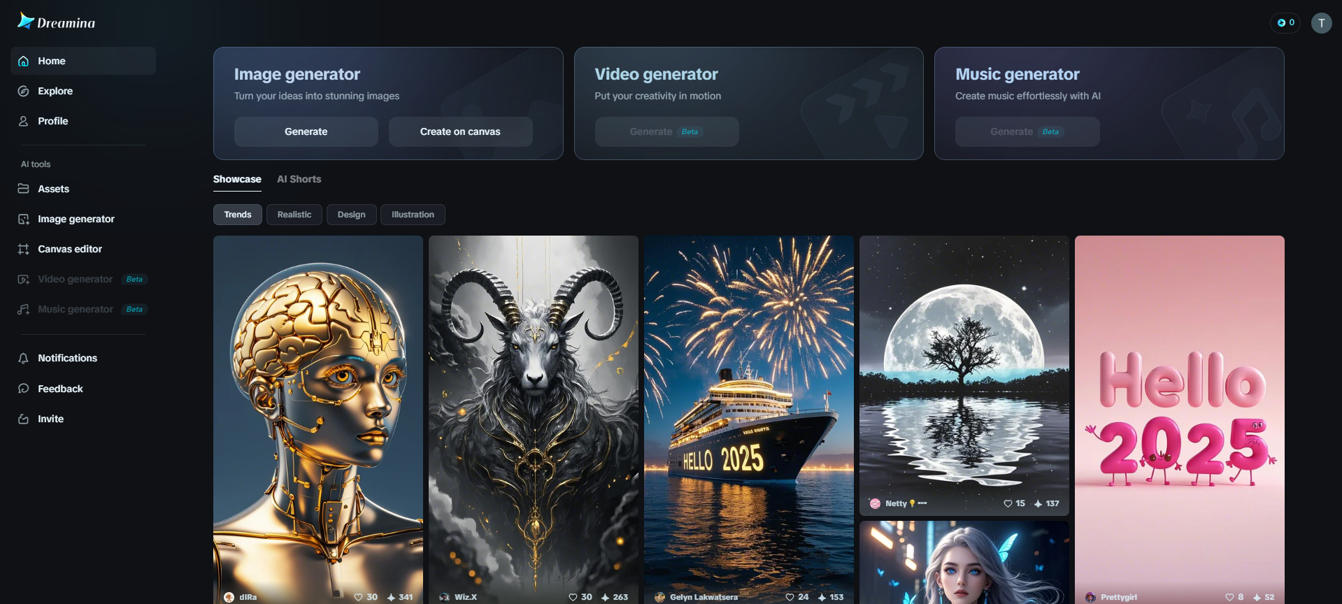 การออกแบบลายเซ็นของ Dreamina ออนไลน์ฟรี
