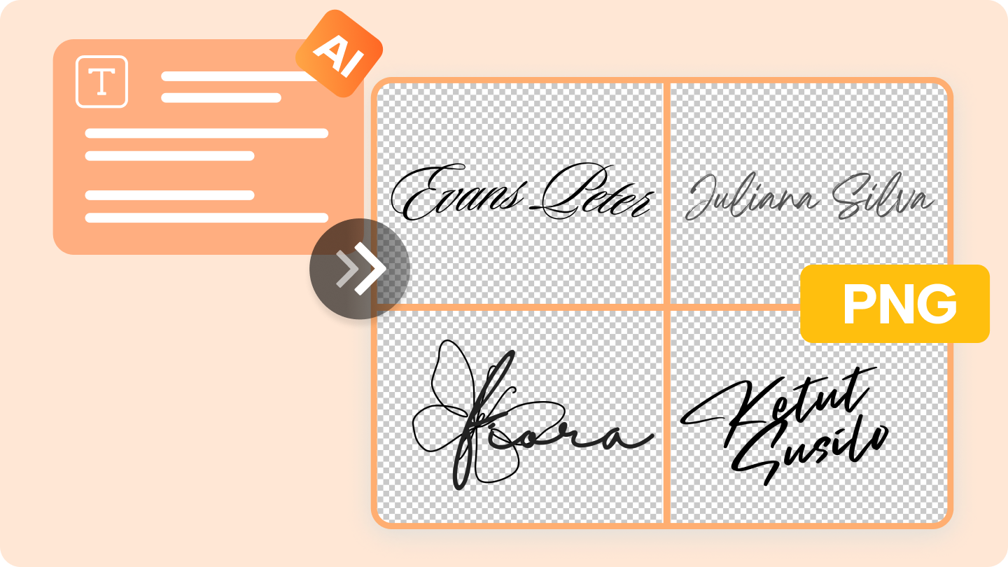 Assinatura transparente