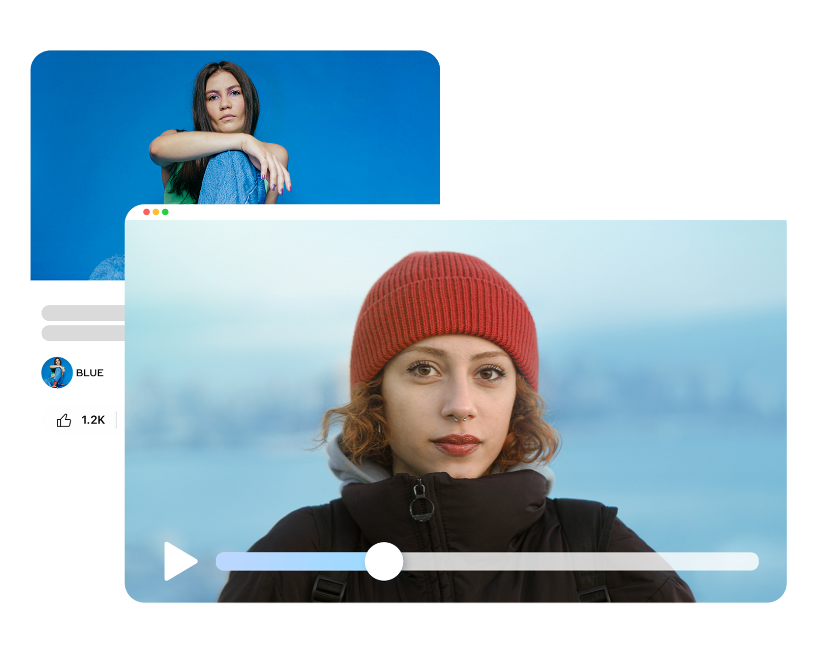 Criador de imagens de perfil