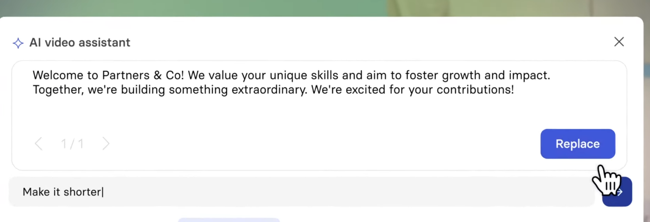 Inputting text in Synthesia IO