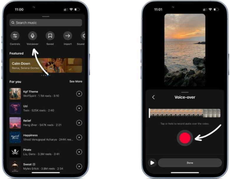 Why should you add voiceover to Instagram reels
