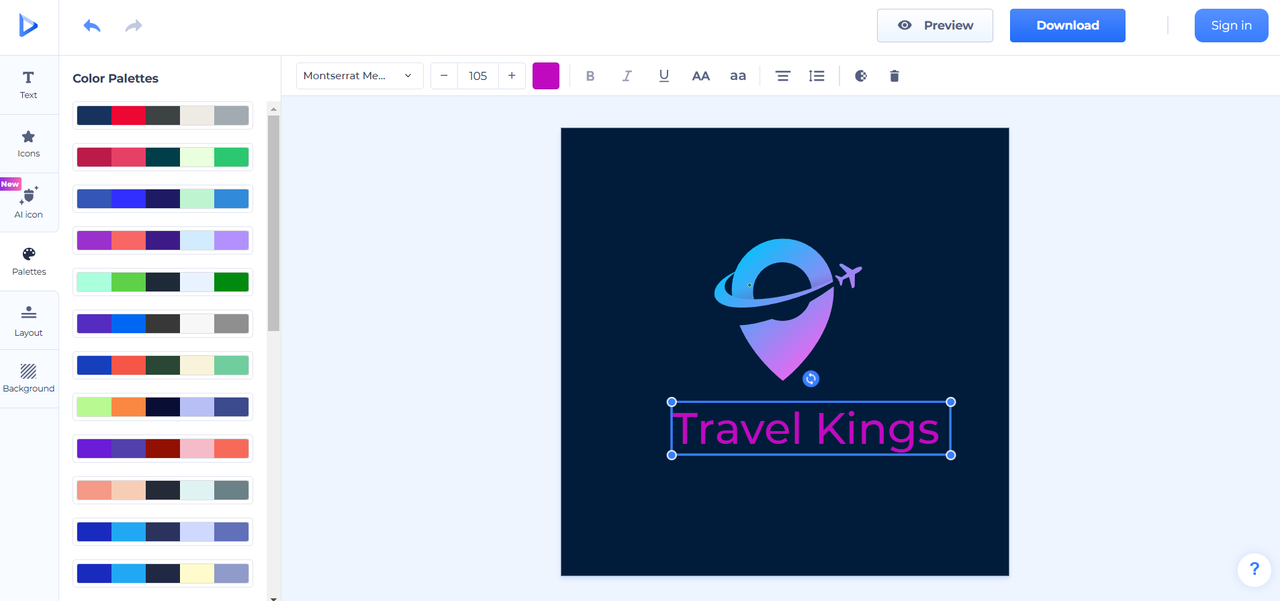 Fazendo foto de perfil para o YouTube no Renderforest