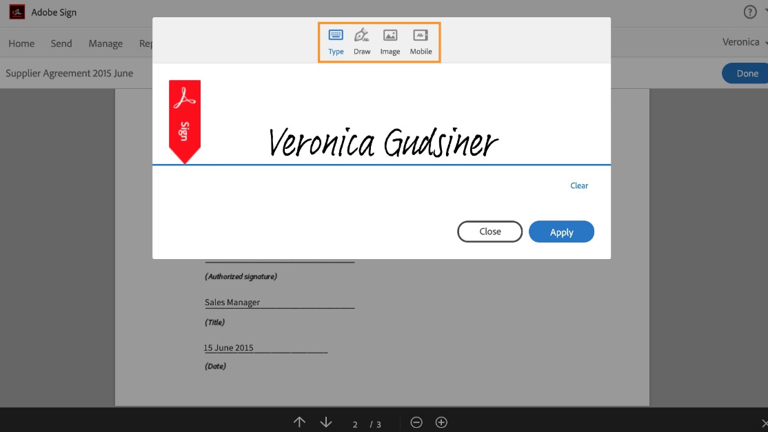 무료 온라인 전자 서명 생성기