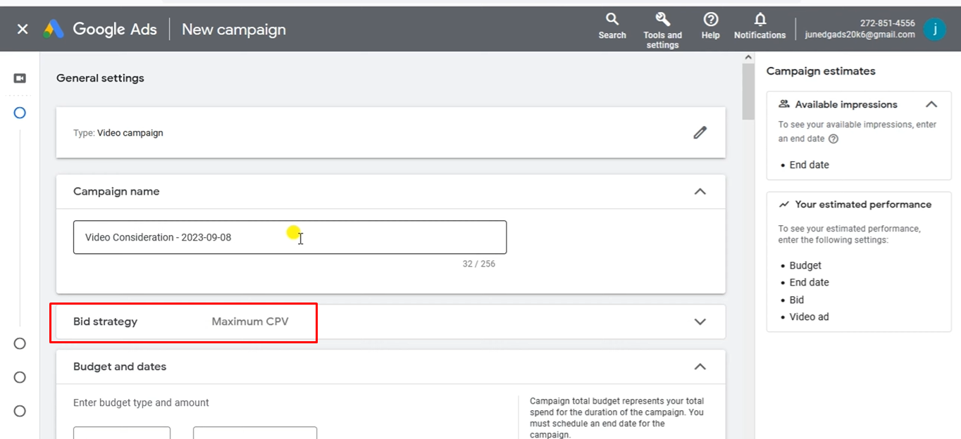Selezione di una strategia di offerta per pubblicare annunci su Shorts